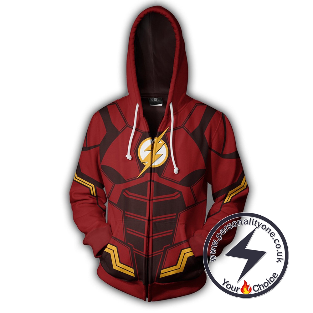 Justice League Hoodie - The Flash Jacket